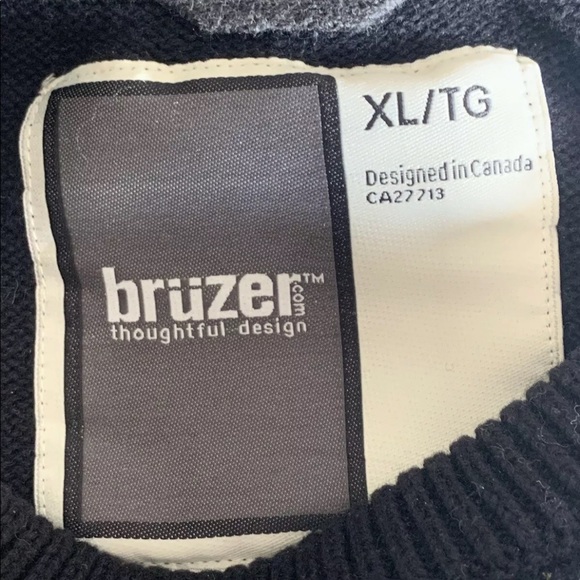 Bruzer Mens Kentucky Print Sweater Black XL - Picture 10 of 11